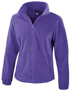 Result Core Ladies Fashion Fit Outdoor Fleece Jacket Violett Purple S von Result