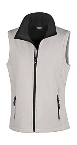 Result Damen Core Printable Bodywarmer Outdoor Weste, Weiß (WHI/Blk), 44 von Result