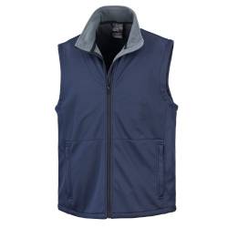 Result Herren Core Soft Shell Gilet/Weste (XL) (Marineblau) von Result