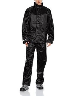 Result Herren Unisex Core Rain Suit Regenmantel, Schwarz (Black), Large von Result