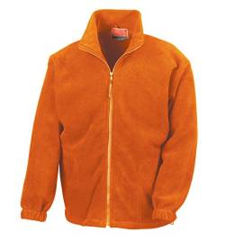 Result RT36A Active Fleece Jacke Herren Jacke Unisex Fleecejacke, Farbe:ORANGE, Größen:XL von Result