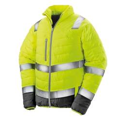 Result Safe-Guard R325M Herren Weich Gepolstert Sicherheitsjacke - Fluoreszierendes Gelb - 2XL von Result