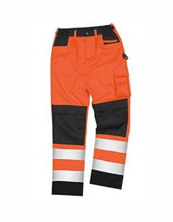 Result Safety Cargo Trouser, Größe:XL, Farbe:Fluorescent Orange von Result