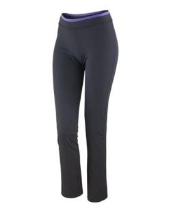 Spiro S275F Damen Fitness Hose - Schwarz/Lavendel - M von Result