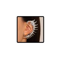 Resweky Boho Knochen Cuff Earring Punk Ear Climber Ohrringe Zubehör Schmuck für Frauen Mädchen von Resweky