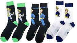 Fallout 76 Crew-Socken, 3 Stück von Retail Sales Solutions
