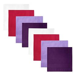 Retreez 8 Stück Reine Baumwolle Gemischte Taschentücher für Herren Geschenkset - Gemischte Set A5A007 von Retreez