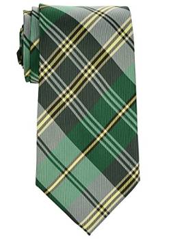 Retreez Herren Prämie Gewebte Krawatte Elegantem Plaid Karo-Muster 8 cm - grün von Retreez
