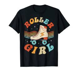 Roller Girl Skater Skating Retro Vintage 70s 80s Skates T-Shirt von Retro 70s 80s Roller Skating Co