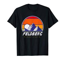 Feldberg Schwarzwald - Deutschland Retro 80s Skiferien T-Shirt von Retro 80s Ski und Snowboard Gebiete Deutschland