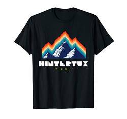 Hintertux Tirol - Österreich Retro 80s Skiferien Geschenk T-Shirt von Retro 80s Ski und Snowboard Gebiete Österreich