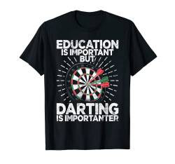 Retro Dartscheibe Dartboard 180 für Dartspieler Dart Herren T-Shirt von Retro Darts und Lustige Dart Sprüche Herren Damen