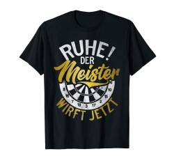 Retro Dartscheibe Dartboard 180 für Dartspieler Dart Herren T-Shirt von Retro Darts und Lustige Dart Sprüche Herren Damen