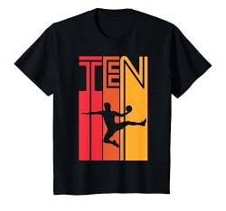 Kinder 10. Geburtstag Geschenk Handballer Handballspieler Handball T-Shirt von Retro Geburtstagsgeschenk Handballspieler Handball