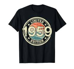 Retro Jahrgang 1959 Limited Edition 65 Jahre 65. Geburtstag T-Shirt von Retro Geburtstagsgeschenk für Erwachsene & Kinder