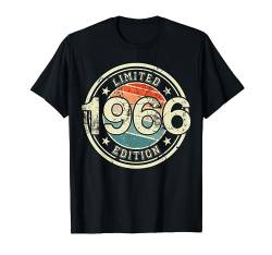 Retro Jahrgang 1966 Limited Edition 58 Jahre 58. Geburtstag T-Shirt von Retro Geburtstagsgeschenk für Erwachsene & Kinder