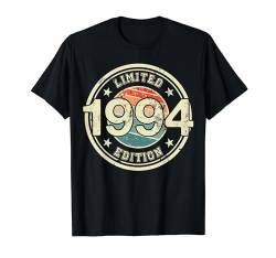 Retro Jahrgang 1994 Limited Edition 30 Jahre 30. Geburtstag T-Shirt von Retro Geburtstagsgeschenk für Erwachsene & Kinder