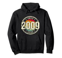 Retro 15 Jahre Jahrgang 2009 Limited Edition 15. Geburtstag Pullover Hoodie von Retro Geburtstagsgeschenke für Männer und Frauen