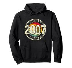 Retro 17 Jahre Jahrgang 2007 Limited Edition 17. Geburtstag Pullover Hoodie von Retro Geburtstagsgeschenke für Männer und Frauen