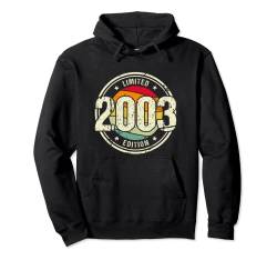 Retro 21 Jahre Jahrgang 2003 Limited Edition 21. Geburtstag Pullover Hoodie von Retro Geburtstagsgeschenke für Männer und Frauen