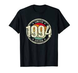 Retro 30 Jahre Jahrgang 1994 Limited Edition 30. Geburtstag T-Shirt von Retro Geburtstagsgeschenke für Männer und Frauen