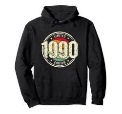 Retro 34 Jahre Jahrgang 1990 Limited Edition 34. Geburtstag Pullover Hoodie von Retro Geburtstagsgeschenke für Männer und Frauen