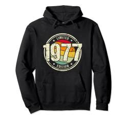 Retro 47 Jahre Jahrgang 1977 Limited Edition 47. Geburtstag Pullover Hoodie von Retro Geburtstagsgeschenke für Männer und Frauen