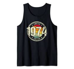 Retro 50 Jahre Jahrgang 1974 Limited Edition 50. Geburtstag Tank Top von Retro Geburtstagsgeschenke für Männer und Frauen