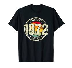 Retro 52 Jahre Jahrgang 1972 Limited Edition 52. Geburtstag T-Shirt von Retro Geburtstagsgeschenke für Männer und Frauen