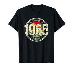 Retro 59 Jahre Jahrgang 1965 Limited Edition 59. Geburtstag T-Shirt von Retro Geburtstagsgeschenke für Männer und Frauen