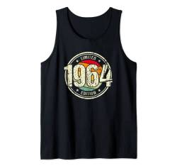 Retro 60 Jahre Jahrgang 1964 Limited Edition 60. Geburtstag Tank Top von Retro Geburtstagsgeschenke für Männer und Frauen