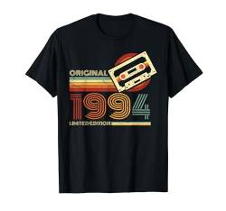 Jahrgang 1994 Retro Geburtstagsshirt zum 30. Geburtstag T-Shirt von Retro Jahrgang Geburtstag Geschenk Cool Kassette