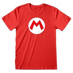 Super Mario M Männer T-Shirt rot XL von Retro Styler