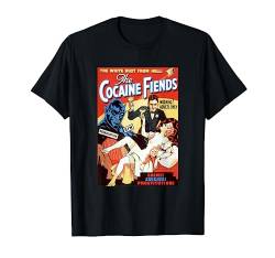 Rhythmus tötet Cocaine Fiens im Jahr 1935. T-Shirt von Retro Vintage Movie Posters Prints Ads