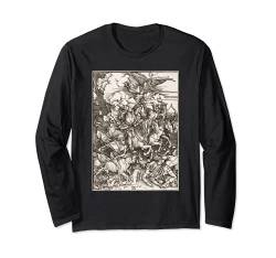 Die vier Reiter der Apokalypse Albrecht Dürer 1498 Langarmshirt von Retro Vintage Movie posters Prints Ads