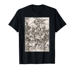 Die vier Reiter der Apokalypse Albrecht Dürer 1498 T-Shirt von Retro Vintage Movie posters Prints Ads