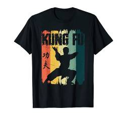 Kung Fu, Retro Vintage Sunset, Chinesische Kampfkunst T-Shirt von Retro Vintage Sport Clothing Co.