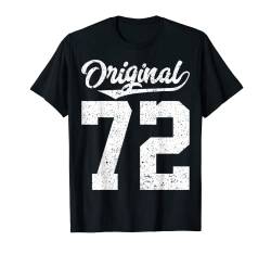 72. Geburtstag und Original siebzig T-Shirt von Retro and Vintage Original Birthday Gifts Designs