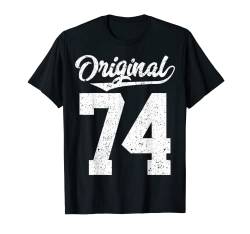 74. Geburtstag und Original siebzig T-Shirt von Retro and Vintage Original Birthday Gifts Designs