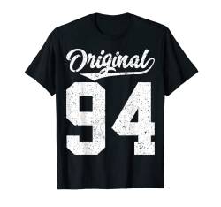 94. Geburtstag und Original vierundneunzig T-Shirt von Retro and Vintage Original Birthday Gifts Designs