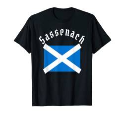 Sassenach Outlander T-Shirt Englische schottische Flagge T-Shirt von Retro sun tees
