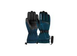 Skihandschuhe REUSCH "Down Spirit GORE-TEX" Gr. 7,5, blau (blau, schwarz) Damen Handschuhe Sporthandschuhe mit höchster Wärmestufe von Reusch