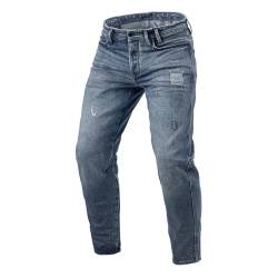 Revit Motorradjeans Rilan TF Jeans Herren Motorradhose, 32-34 von Revit