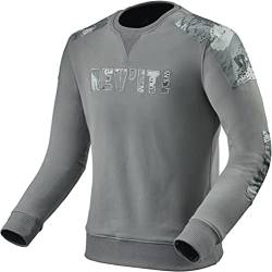 Revit Whitby Motorrad Sweatshirt (Light Grey,XXL) von Revit