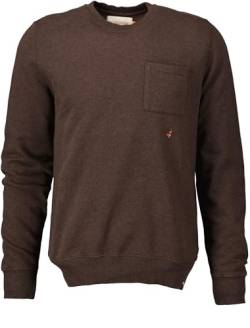 Revolution Herren Pullover 100% Baumwolle, braun (DE/NL/SE/PL, Alphanumerisch,GR. L, Regular, Regular) von Revolution