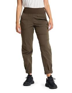 RevolutionRace Breezy Outdoor Pants für Damen, Leichte und atmungsaktive Hose für den Alltag und alle Outdoor-Aktivitäten, Mud, XL von RevolutionRace