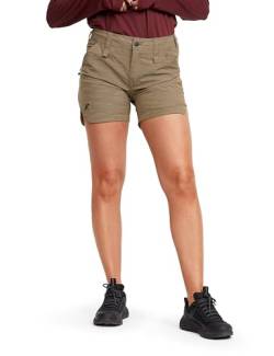 RevolutionRace Damen Hike & Dive Shorts, Hybrid Wandershorts und Badeshorts für alle Outdoor-Aktivitäten, Chocoloate Chip, L von RevolutionRace