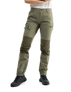 RevolutionRace Damen Nordwand Pants, Hose zum Wandern und für viele Outdoor-Aktivitäten, Kalamata, M von RevolutionRace