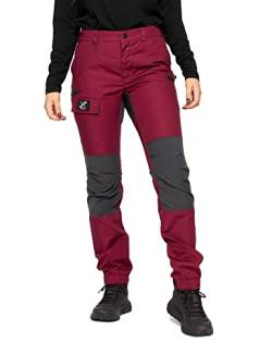 RevolutionRace Damen Nordwand Pants, Hose zum Wandern und für viele Outdoor-Aktivitäten, Ruby, S von RevolutionRace