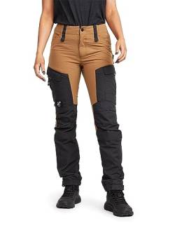 RevolutionRace Damen RVRC GP Pants, Hose zum Wandern und für viele Outdoor-Aktivitäten, Toasted Coconut, L von RevolutionRace